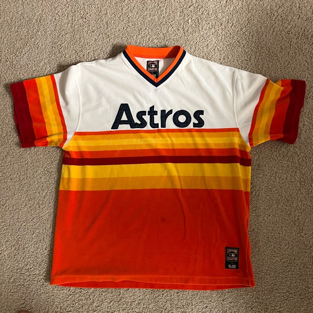 💯Authentic Vintage Houston Astros Baseball Jersey🔥😍